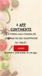 Mobile Screenshot of continente.pt
