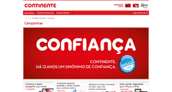 Desktop Screenshot of campanha.continente.pt